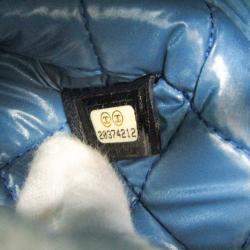 Pre Owned Chanel Multicolor Quilted Printed Canvas Dubai Paris O-Case Zip Pouch