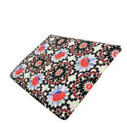 Pre Owned Chanel Multicolor Quilted Printed Canvas Dubai Paris O-Case Zip Pouch