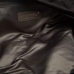 Pre Owned Chanel Black Satin 2.55 Reissue Ribbon Shoulder Bag