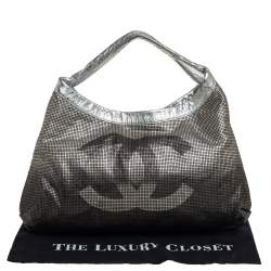 Pre Owned Chanel Metallic Ombre Leather Hollywood CC Hobo