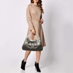 Pre Owned Chanel Metallic Ombre Leather Hollywood CC Hobo