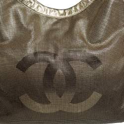 Pre Owned Chanel Metallic Ombre Leather Hollywood CC Hobo