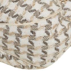 Pre Owned Chanel Multicolor Tweed CC Boucle Knitting Bag