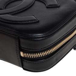 Pre Owned Chanel Black Leather CC Mania Waist Bag