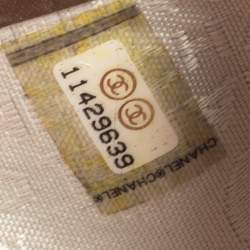 Pre Owned Chanel Bronze Quilted Leather Cambon Ligne Yen Long Wallet