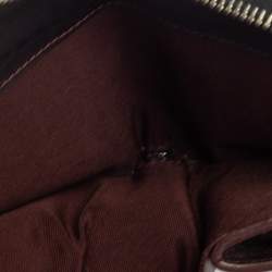 Pre Owned Chanel Black Caviar Leather Zip Around Compact Wallet