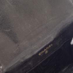 Pre Owned Chanel Dark Brown Leather Timeless CC French Wallet