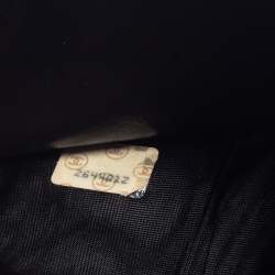 Pre Owned Chanel Dark Brown Leather Timeless CC French Wallet