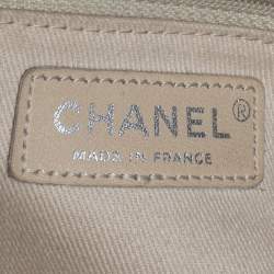 Pre Owned حقيبة ساتشل بوكيت سي سي جلد نوبوك أخضر فاتح مبطن