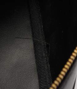 Pre Owned Chanel Black Leather Vanity Bag