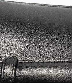 Pre Owned Chanel Black Leather Vanity Bag