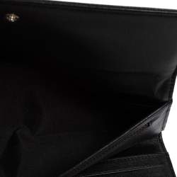 مملوكة مسبقًا Chanel Black Caviar Leather CC Timeless Wallet