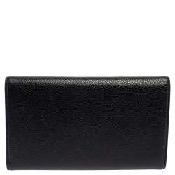 مملوكة مسبقًا Chanel Black Caviar Leather CC Timeless Wallet