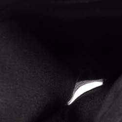 مملوكة مسبقًا Chanel Black Quilted Perforated Leather Continental Wallet