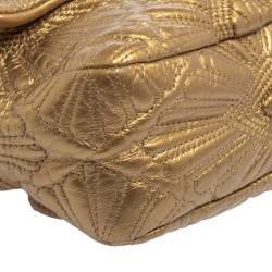 Chanel Gold Quilted Leather Ca D'Oro Flap Bag