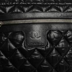 Chanel Black Quilted Nylon Coco Cocoon Messenger