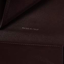 Pre Owned Chanel Black Quilted Leather CC Trifold Wallet