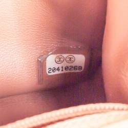 Pre Owned Chanel Beige Quilted Leather New Mini Classic Flap Bag