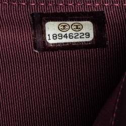 مملوكة مسبقًا Chanel Black Quilted Caviar Leather Classic Flap Wallet