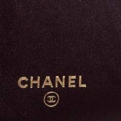 مملوكة مسبقًا Chanel Black Quilted Caviar Leather Classic Flap Wallet