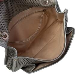 Pre Owned Chanel Gold Perforated Leather Timeless Shoulder Bag