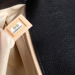 مملوكة مسبقًا Chanel Black Leather Large Label Click Flap Bag