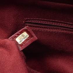 مملوكة مسبقًا حقيبة شانيل "إيزي" قلاب جلد كافيار أزرق ميتاليك