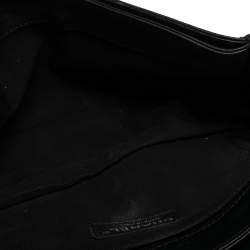 مملوكة مسبقًا Chanel Black Leather Enchained Boy Medium Flap Bag