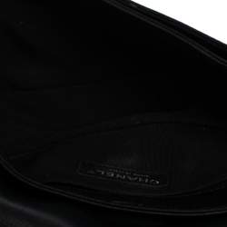 مملوكة مسبقًا Chanel Black Leather Enchained Boy Medium Flap Bag