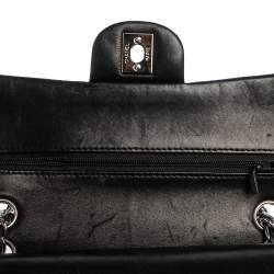 مملوكة مسبقًا Chanel Black Quilted Lambskin Leather Small Classic Double Flap Bag