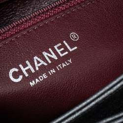 Chanel Grey Quilted Leather Small Kelly Top Handle Bag