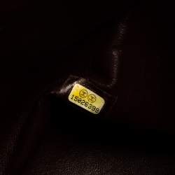 Pre Owned حقيبة يد شانيل كلاسيك جامبو جلد كافيار مبطن أسود بقلاب مزدوج 