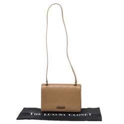 Pre Owned Chanel Sand Beige Quilted Caviar Leather Vintage Flap Shoulder Bag