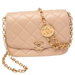 Tan Chanel Bag 