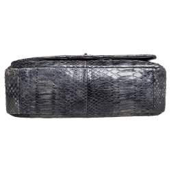 Chanel Grey Python Reissue 2.55 Classic 227 Flap Bag