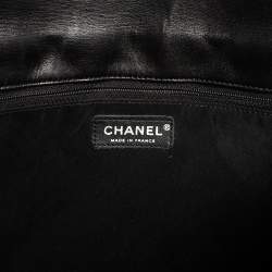 Pre Owned Chanel Black Quilted Leather Reissue Double Sided Flap Clutch