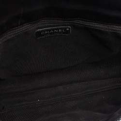 Pre Owned Chanel Black Quilted Leather Reissue Double Sided Flap Clutch