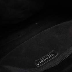 Pre Owned Chanel Black Quilted Leather Reissue Double Sided Flap Clutch
