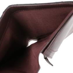 Pre Owned Chanel Black Quilted Caviar Leather L Yen Continental Wallet