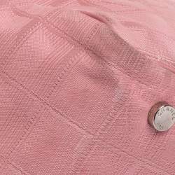 Pre Owned حقيبة يد شانيل ترافل ليغن كانفاس وردي