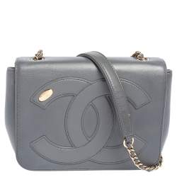 Chanel Tweed CC Mania Flap Bag