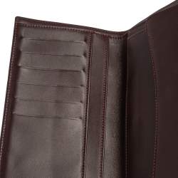 Pre Owned Chanel Black Quilted Caviar Leather Classic Flap Wallet