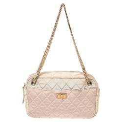 Chanel Multicolor Quilted Canvas Reissue 2.55 Camera Bag Chanel