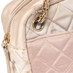Pre Owned Chanel Multicolor Quilted Canvas Reissue 2.55 Camera Bag