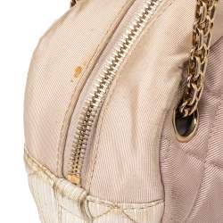 Pre Owned Chanel Multicolor Quilted Canvas Reissue 2.55 Camera Bag