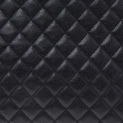 Pre Owned حقيبة بولر شانيل جست مادموزيل جلد كافيار مبطن أسود متوسطة