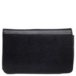 Chanel Black Caviar Leather Timeless Wallet On Chain