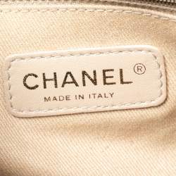 Pre Owned Chanel Black Quilted Crinkled Leather Large Boy Bag