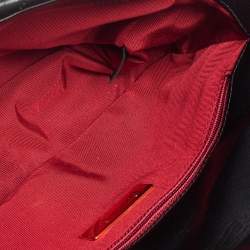 Pre Owned Chanel Black Quilted Leather Small 19 Flap Bag