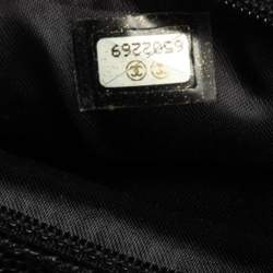 Pre Owned Chanel Black Quilted Caviar Leather Jumbo Vintage Kelly Bag